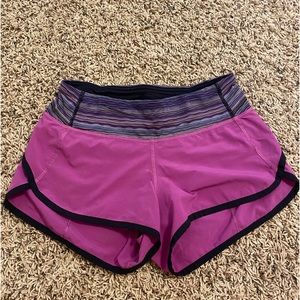 Lululemon speed up short!